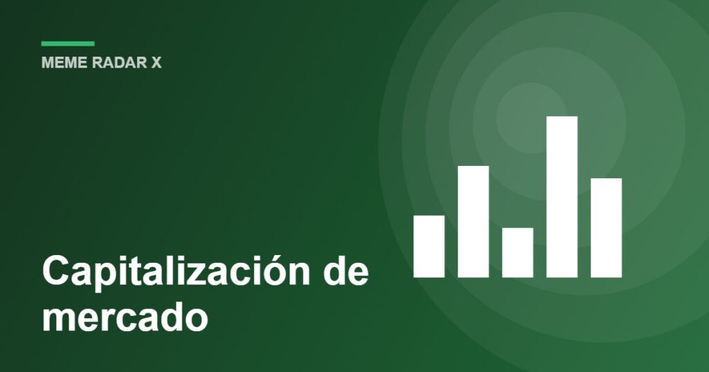 Qué es la capitalización de mercado y por qué engaña en memecoins