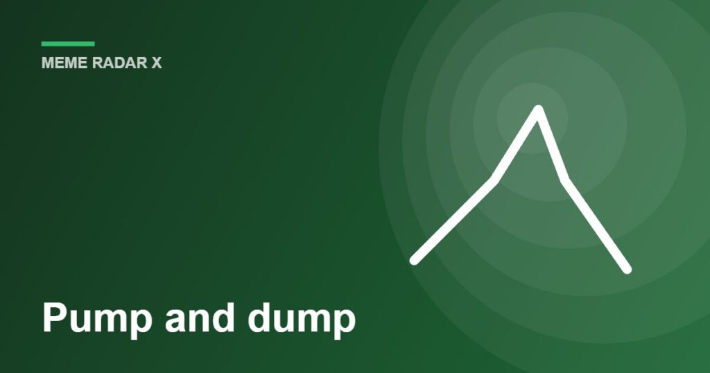 Qué es un pump and dump y cómo funciona