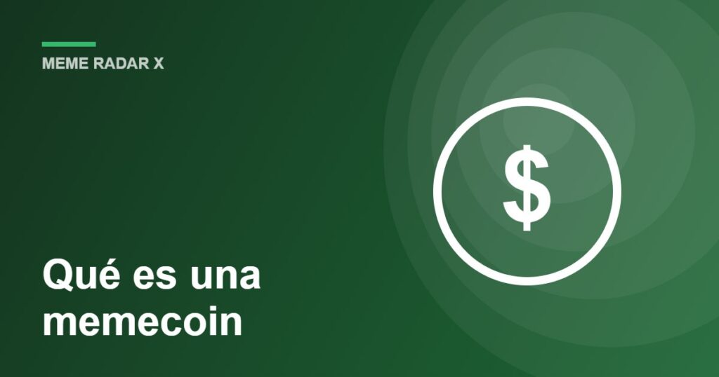Qué es una memecoin: origen, ejemplos y riesgos