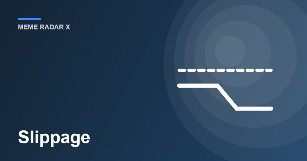 Qué es el slippage y cómo configurarlo al comprar