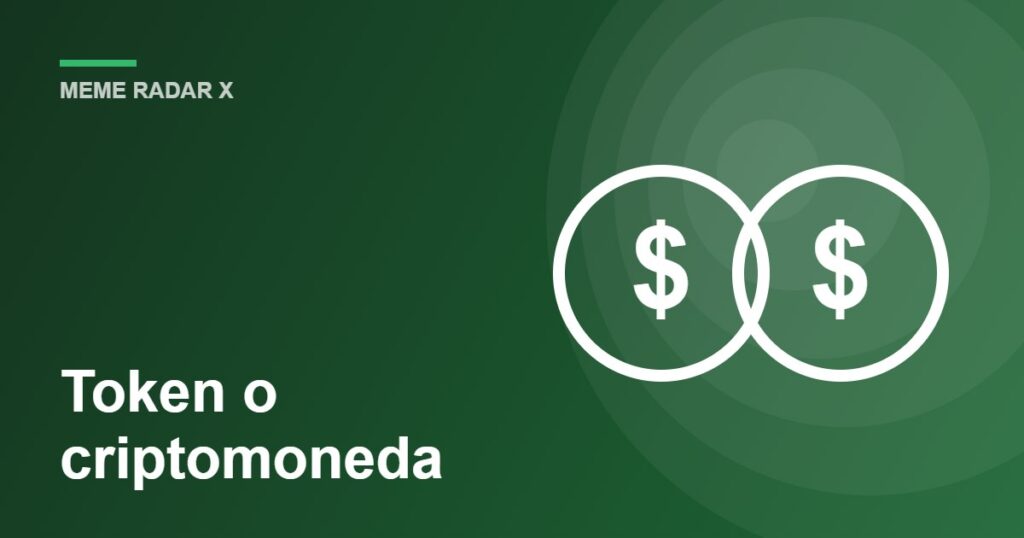 Diferencia entre token y criptomoneda